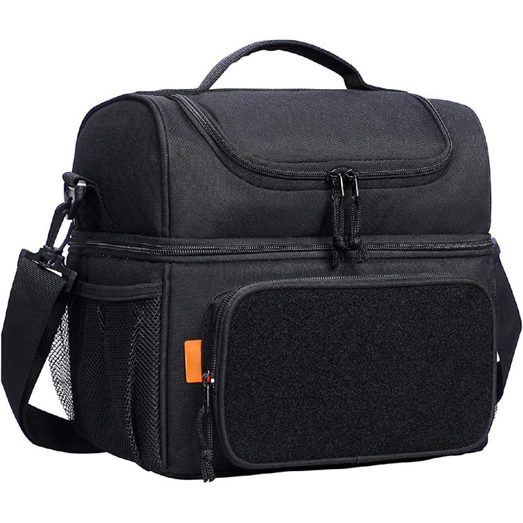 Prep & Savour Breonca Double Decker Lunch Box For Men Insulated Lunch